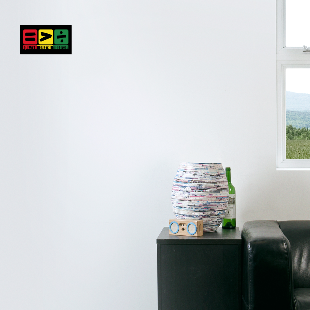 Equality is Greater Than Division by UrbanLifeApparel